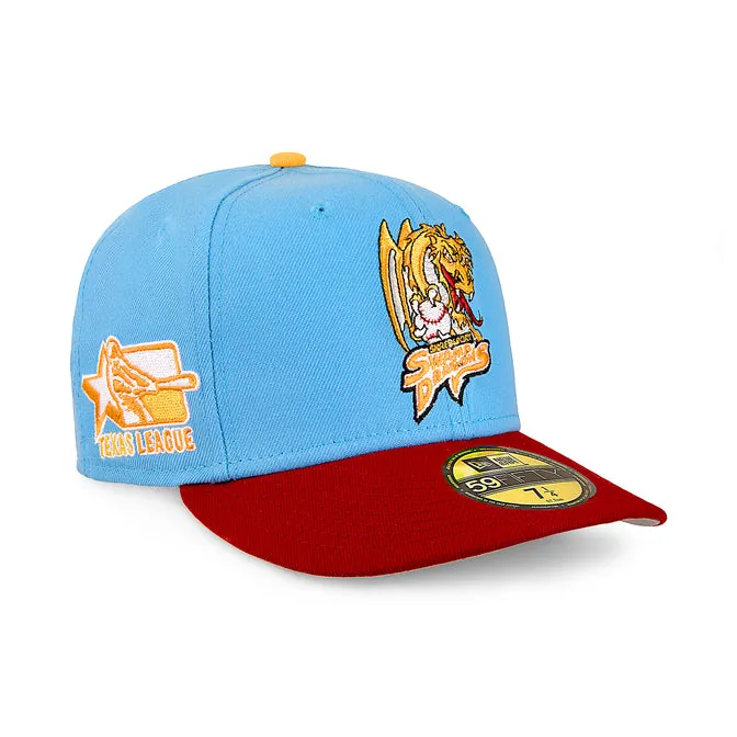 Shreveport Swamp Dragons Sky Blue & Burgundy